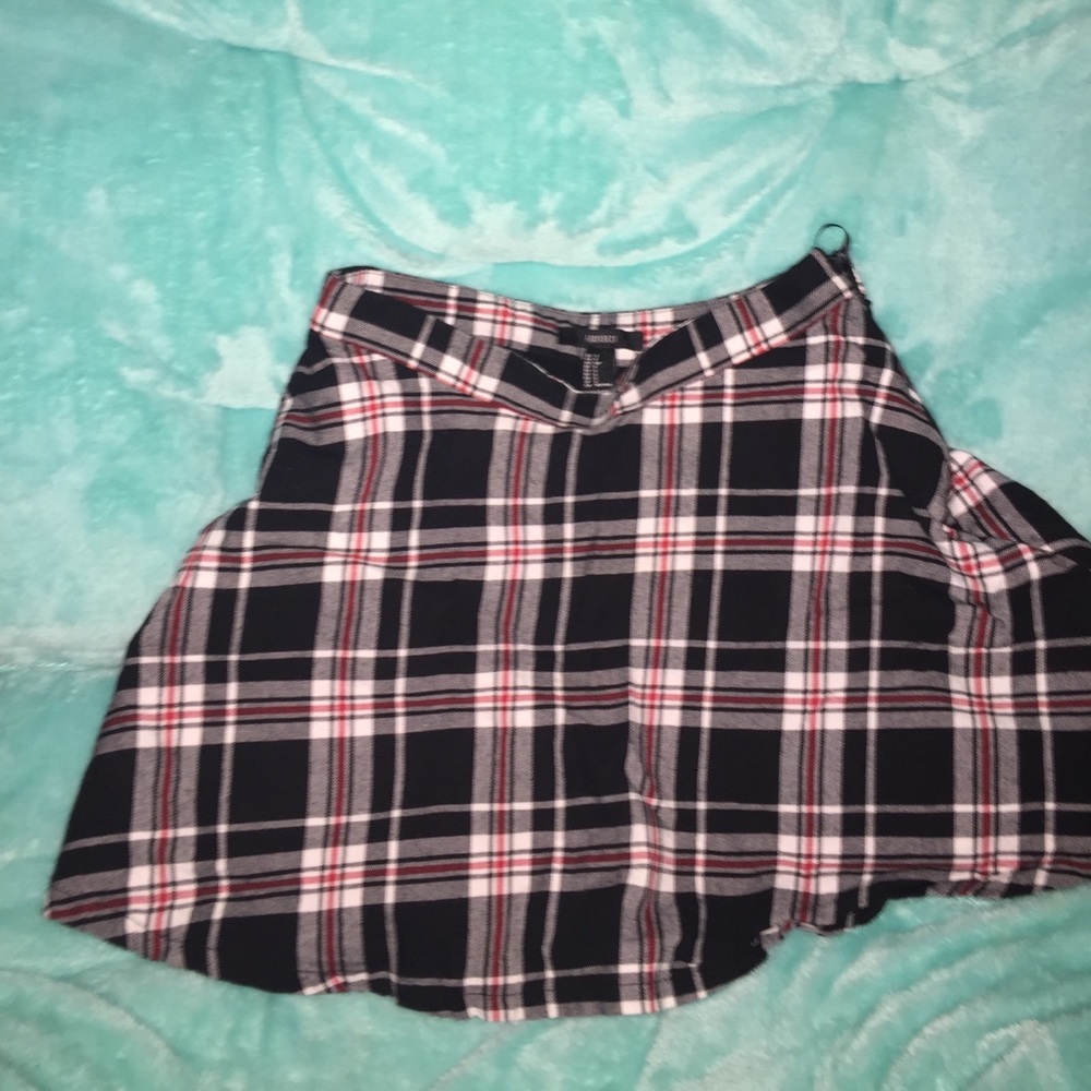 Plaid skirt